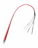 RISE - BDSM Zweep - Feather Single Tail - Rood