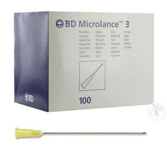 Injectienaald BD Microlance 20G 0,9x40mm geel