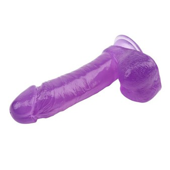 Chisa Toys dildo 19,5cm zuigvoet paars