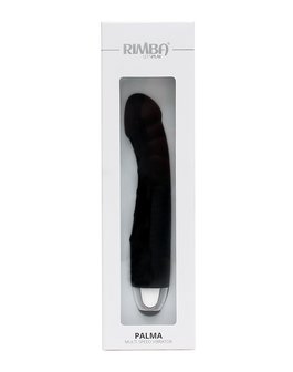 Rimba Toys PALMA Semi-Realistische Vibrator - zwart - EROTIK-SJOP.COM