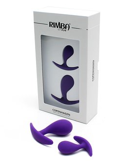 Rimba COPENHAGEN Anaal plugs | set van 2 buttplugs - paars - EROTIK-SJOP.COM