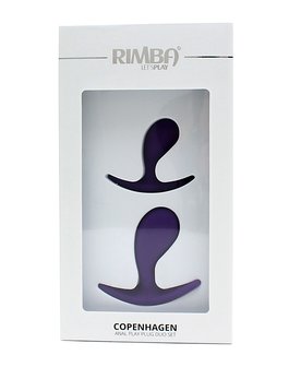 Rimba COPENHAGEN Anaal plugs | set van 2 buttplugs - paars - EROTIK-SJOP.COM