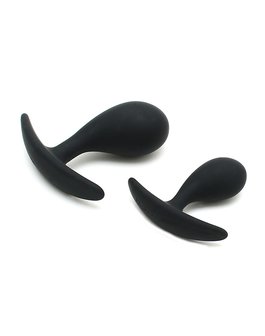 Rimba COPENHAGEN Anaal plugs | set van 2 buttplugs - zwart - EROTIK-SJOP.COM