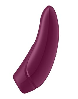 Satisfyer Curvy 1+ Rose Red App Connect Clitoris Vibrator - EROTIK-SJOP.COM