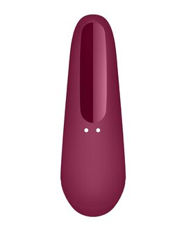 Satisfyer Curvy 1+ Rose Red App Connect Clitoris Vibrator - EROTIK-SJOP.COM