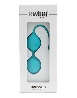 Rimba BRUSSELS Vagina balletjes - turquoise - EROTIK-SJOP.COM