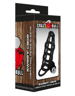 Crazy Bull Vibrerende Penis Sleeve Sweet Cage