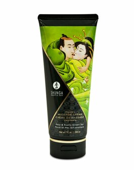 Shunga Kissable Massage Cream Pear &amp; Exotic Green Tea