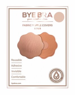 Bye Bra Siliconen Tepel Covers 2 Paar - lichte huidskleur