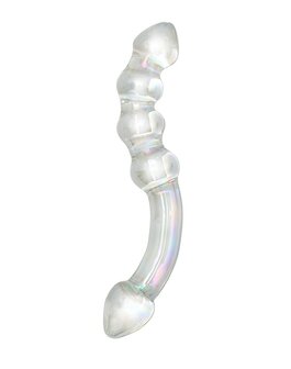 Rimba Sensual Glass Glazen Dildo Xena - transparant