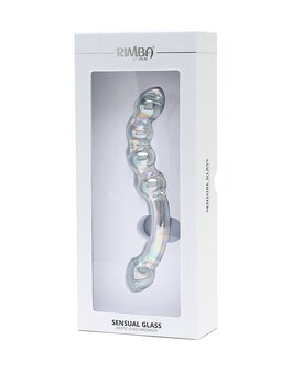 Rimba Sensual Glass Glazen Dildo Xena - transparant