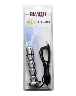 Rimba Electro Sex Anaal Dildo bi-polair 125 mm