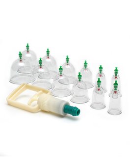 Cupping Set met 12 cups