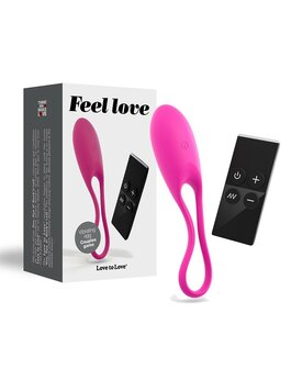 Love to Love - Vibrerend Ei Met remote Control Feel The Love