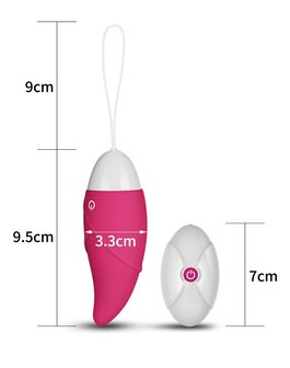 Lovetoy - iJoy 3 - Vibrerend Eitje Met Afstandsbediening - Roze