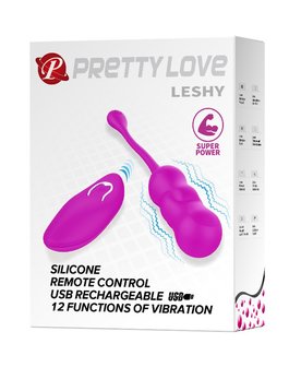 Pretty Love - Leshy - Vibrerend Eitje - Met Afstandsbediening - Roze