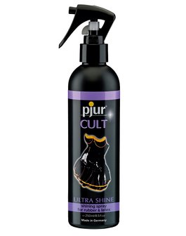 Pjur Cult Ultra Shine Spray voor rubber en latex - 250 ml