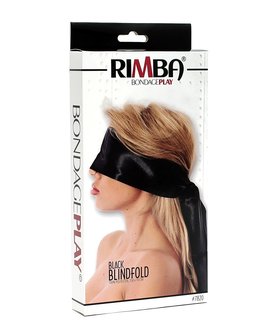 Rimba Bondage Play - Blinddoek, Ook voor bondage - zwart