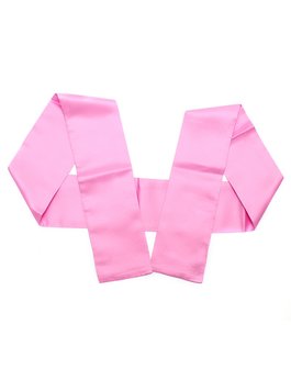 Rimba - Blinddoek - Ook Voor Bondage - Roze - Nylon - Lengte 150 cm - Breedte 10 cm