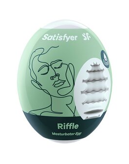 Satisfyer - Mini Masturbator RIFFLE - lichtgroen