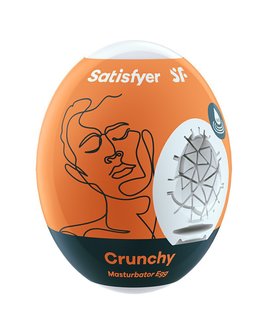 Satisfyer - Mini Masturbator CRUNCHY - oranje