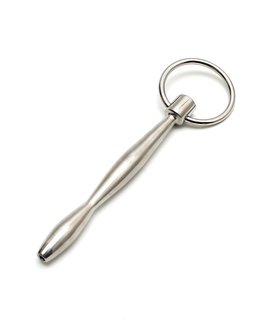 Rimba - Holle Urethral Plasbuig Plug Met trekring