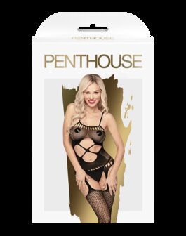 Penthouse - Catsuit HOT NIGHTFALL - zwart