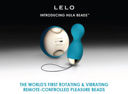 LELO - Hula Beads Roterende en vibrerende vagina Balletjes - turquoise