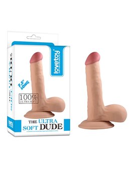 Lovetoy - The Ultra Soft Dude - Realistische Dildo - 19 x 4 cm