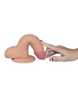 Lovetoy - The Ultra Soft Dude - Realistische Dildo - 19 x 4,5 cm