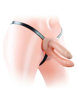 Lovetoy Holle Dubbele Penetratie strap-on 15 cm