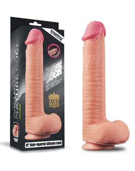 Lovetoy - Realistische XXL Dildo 30.5 cm - Lichte Huidskleur