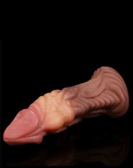 Lovetoy Realistische Gekromde Dildo 18 cm - lichte/donkere huidskleur