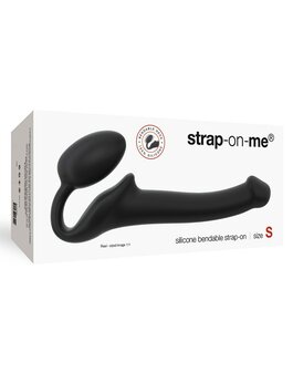 Strap-On-Me Strapless Voorbinddildo - zwart - maat S