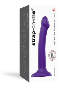 Strap-On-Me Semi-Realistische Dildo met zuignap - paars - maat S