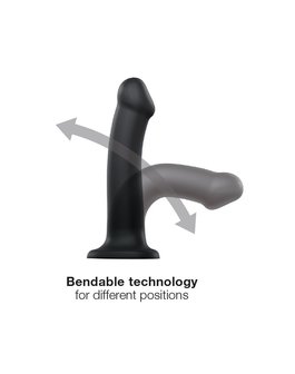 Strap-On-Me Semi-Realistische Dildo met zuignap - paars - maat S