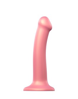 Strap-On-Me Semi-Realistische Mono Density Dildo Metallic roze