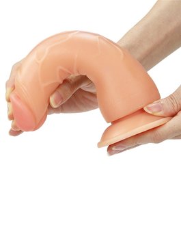 Lovetoy - Easy Strap-on Set met dildo van 19 cm - lichte huidskleur