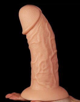 Lovetoy - Realistische Gebogen Dildo 24 cm - lichte huidskleur