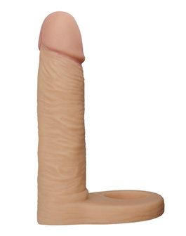 Lovetoy Ultrasoft Double Voorbinddildo voor dubbele penetratie - 15 cm