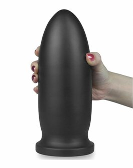 Lovetoy - King Size Buttplug - Anal Bomber - 23 cm - Zwart