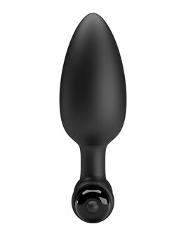 Pretty Love - Vibrerende Buttplug Vibra Buttplug II - Zwart