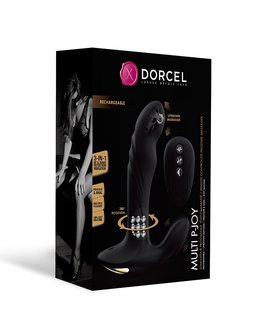 Dorcel - Multi P-Joy - Roterende Prostaat Massager - Met Afstandsbediening - Zwart