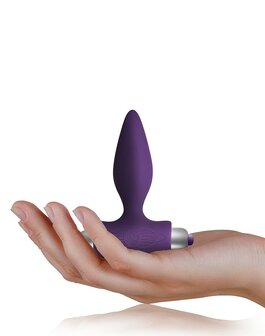 Rocks-Off Petite Sensations vibrerende Buttplug - paars