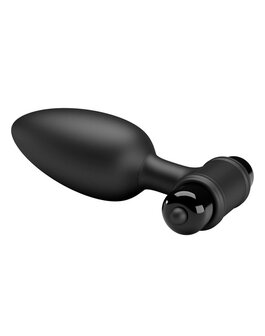 Pretty Love - Vibrerende Buttplug Vibra Buttplug II - Zwart