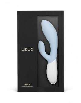 LELO - Ina 3 Rabbit Vibrator - lichtblauw
