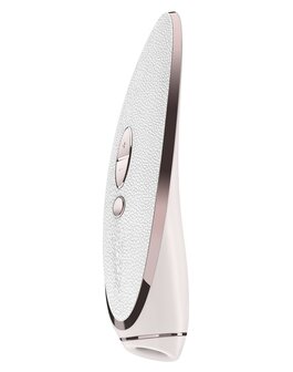 Satisfyer - Luxury Luchtdruk Vibrator Pret a Porter - Wit/Ros&eacute; Goud