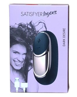 Satisfyer - Layons Clitoris Stimulator DARK DESIRE