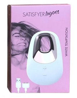 Satisfyer - Layons Clitoris Stimulator WHITE TEMPTATION