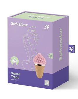 Satisfyer - Sweet Sensation Lay-On Vibrator - roze